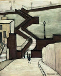 L S Lowry the creditors meeting1 Art A4 Photo Print