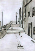 L S Lowry the crowd Art A4 Photo Print