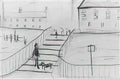 L S Lowry the day shift Art A4 Photo Print