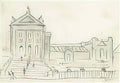 L S Lowry the empty house 1934 Art A4 Photo Print