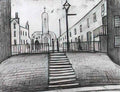 L S Lowry the end house Art A4 Photo Print
