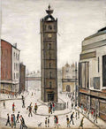 L S Lowry the tollbooth glasgow 1947 A4 Photo Print