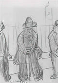 L S Lowry the fairground 2 Art A4 Photo Print