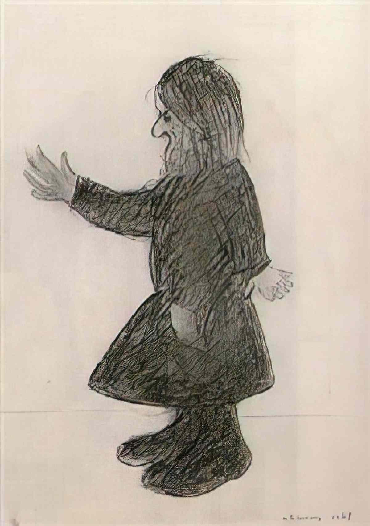 L S Lowry the family 2 Art A4 Photo Print
