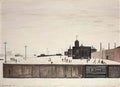L S Lowry the ferry south shields 2 Art A4 Photo Print