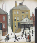 L S Lowry the fever van 1935 Art A4 Photo Print