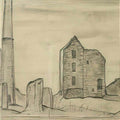 L S Lowry the irish cart Art A4 Photo Print