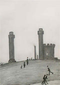 L S Lowry the lake 1951 Art A4 Photo Print