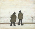 L S Lowry the mansion pendlebury Art A4 Photo Print