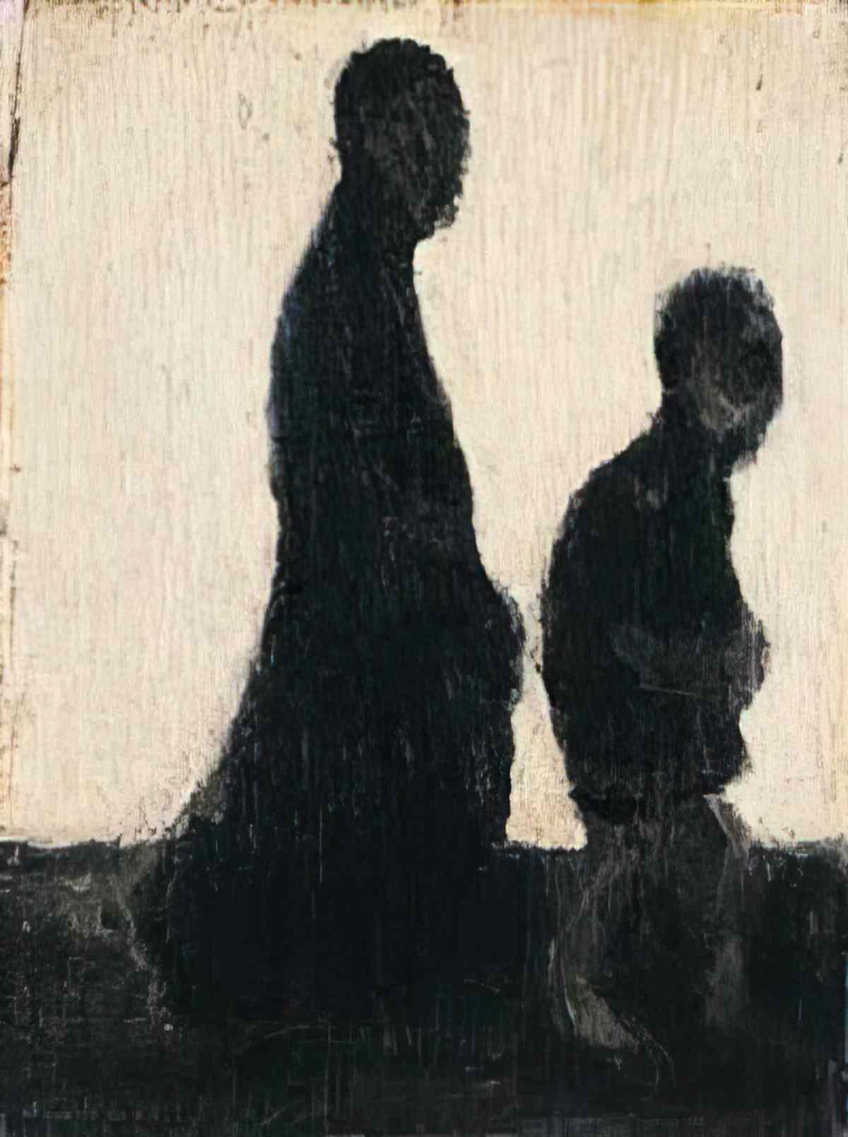 L S Lowry the mill gates 1928 Art A4 Photo Print