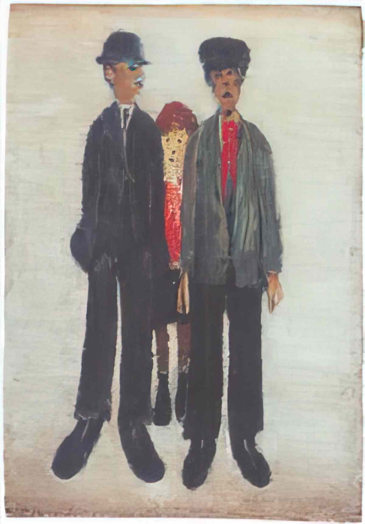 L S Lowry the national gallery Art A4 Photo Print