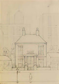 L S Lowry the old tollbooth glasgow Art A4 Photo Print