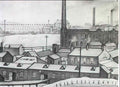 L S Lowry the only one on the coast skerries Art A4 Photo Print
