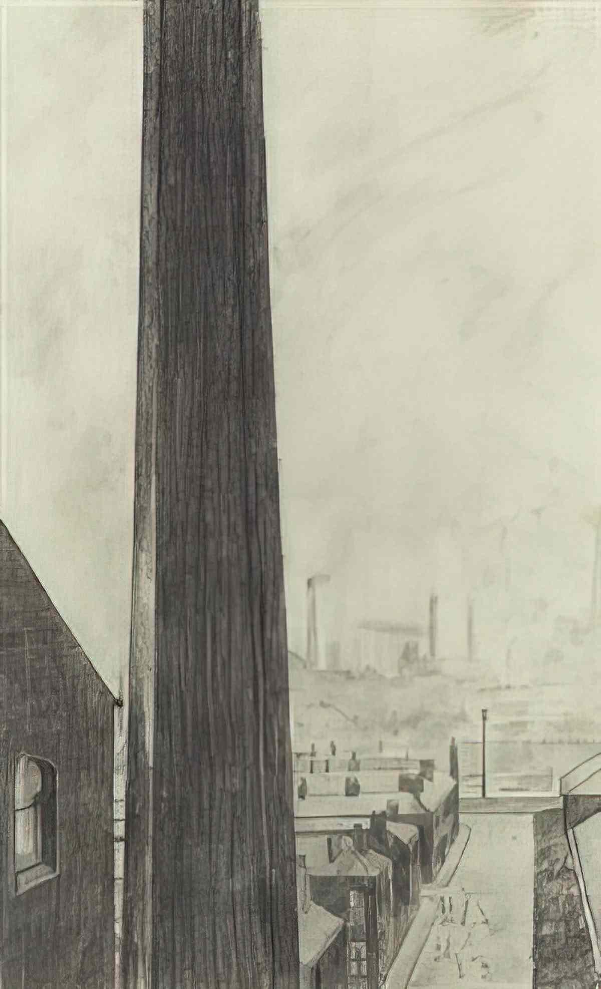 L S Lowry the oracle Art A4 Photo Print