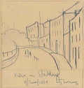 L S Lowry the orator 2 Art A4 Photo Print