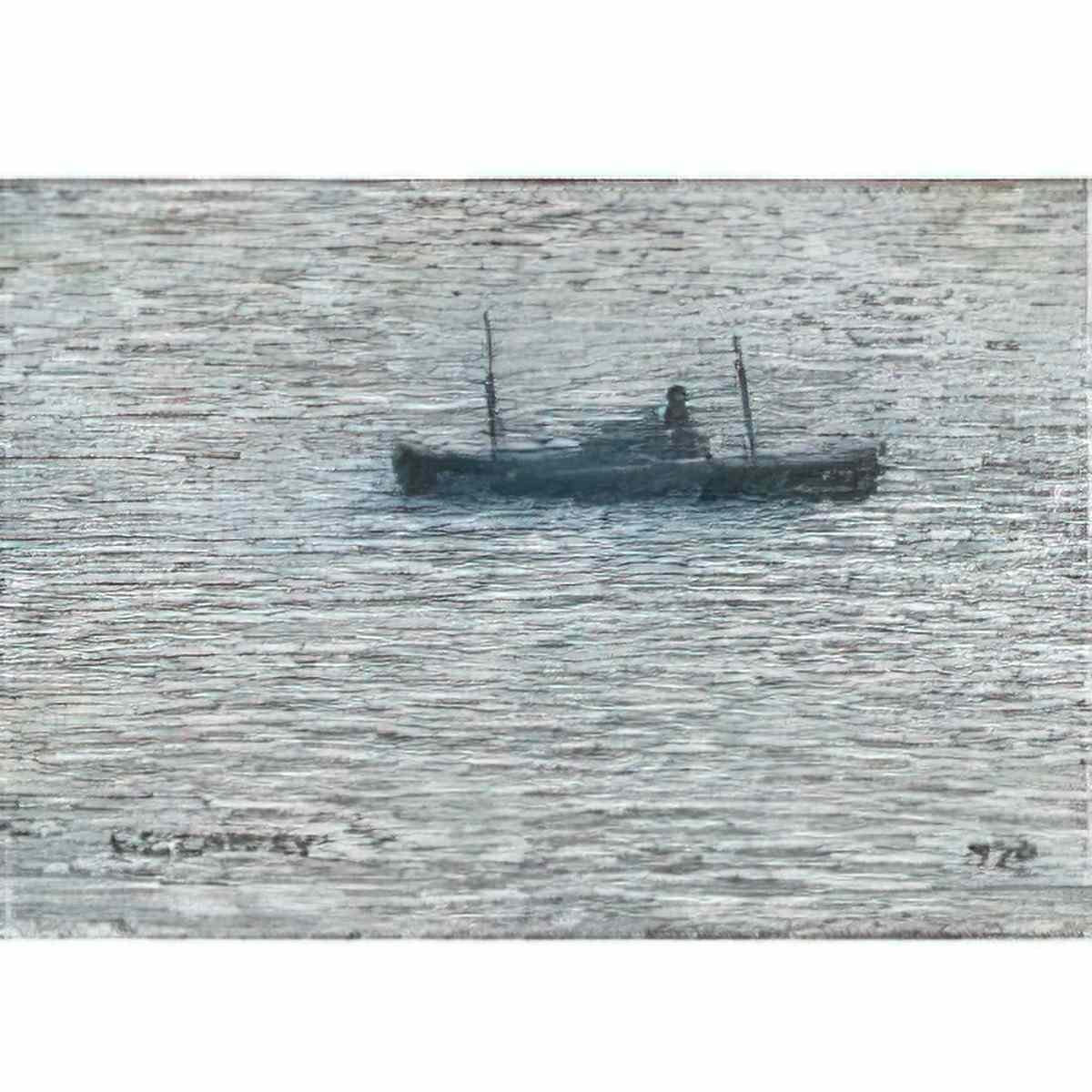 L S Lowry the park bench Art A4 Photo Print