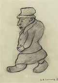 L S Lowry the playground Art A4 Photo Print