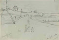 L S Lowry the race Art A4 Photo Print