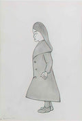 L S Lowry the schoolyard Art A4 Photo Print