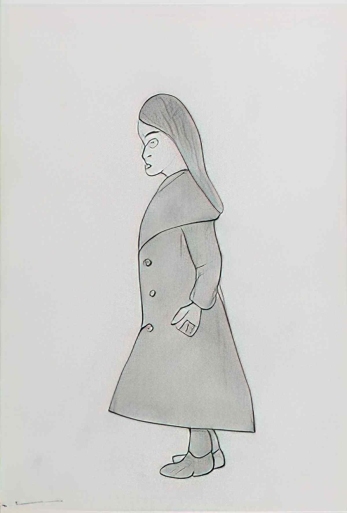 L S Lowry the schoolyard Art A4 Photo Print