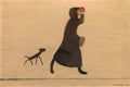 L S Lowry the spectators Art A4 Photo Print