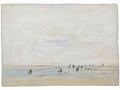 L S Lowry the stranger Art A4 Photo Print