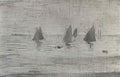 L S Lowry the terrace Art A4 Photo Print