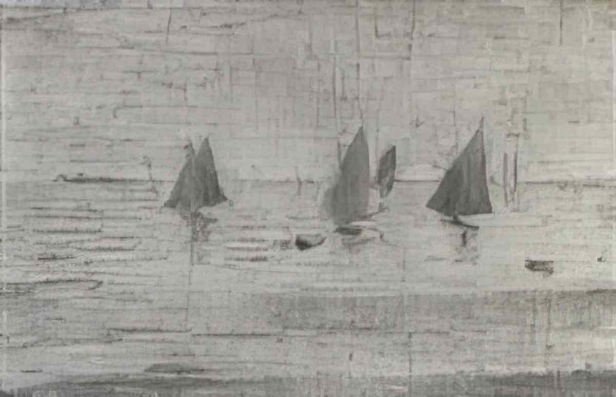 L S Lowry the terrace Art A4 Photo Print