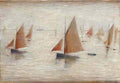 L S Lowry the terrace1 Art A4 Photo Print
