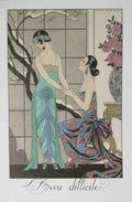 L aveu Difficile The Difficult Confession 20 George Barbier A4 Photo Print