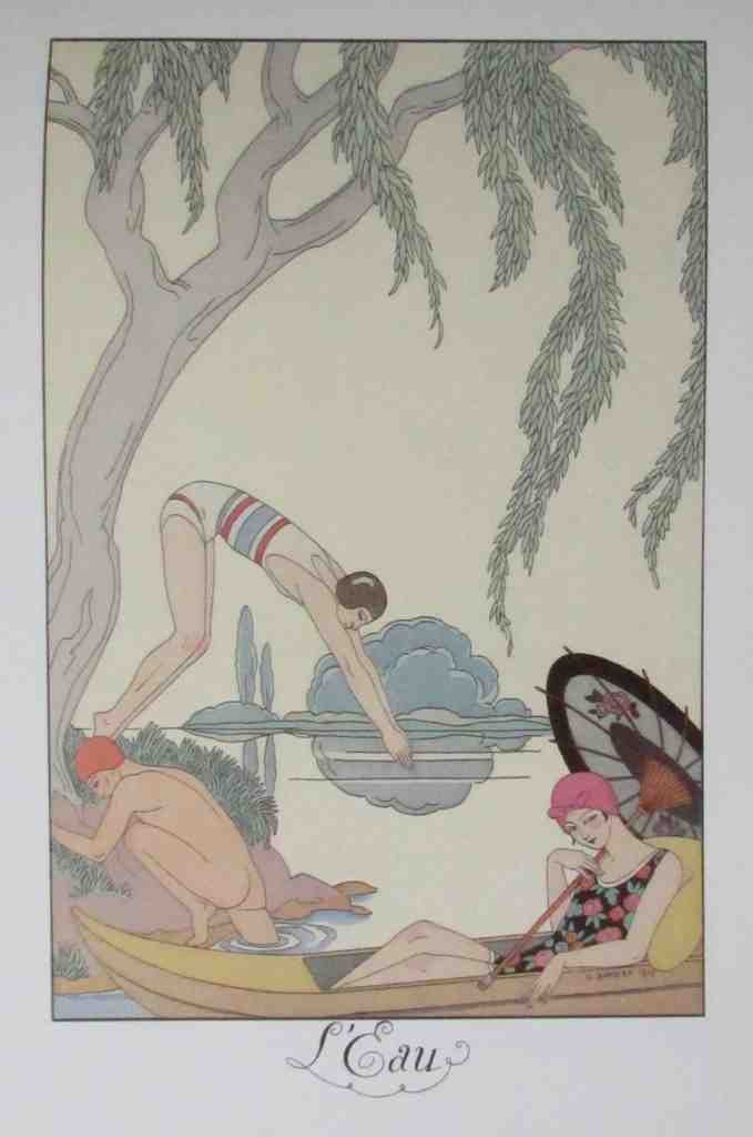 L eau Water 34 George Barbier A4 Photo Print