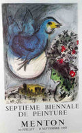 L oiseaubleu Chagall Vintage Advert A4 Photo Print