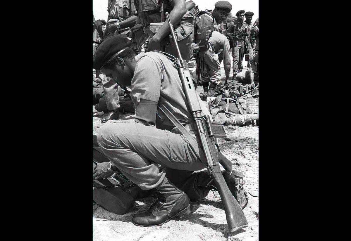 L1a1 Slr Self Loading Rifle 4 A4 Photo Print