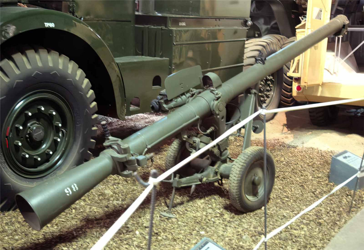 L6 Wombat Recoilless Rifle A4 Photo Print