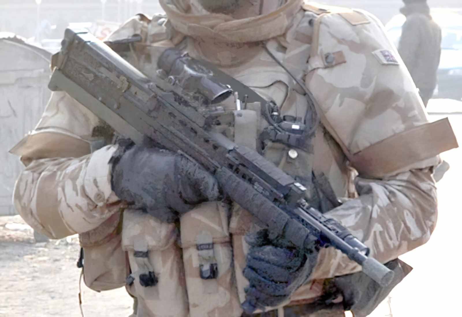 L85 Individual Weapon 3 A4 Photo Print