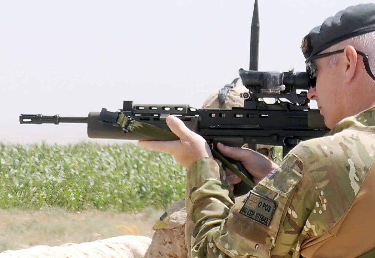 L85 Individual Weapon A4 Photo Print