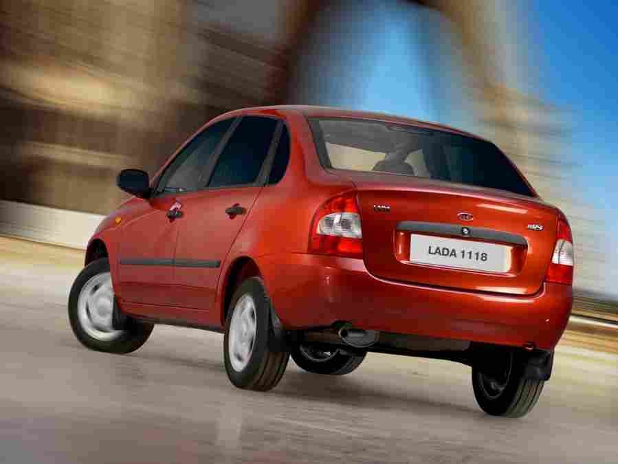 LADA Kalina Sedan 3430 12 Car A4 Photo Print