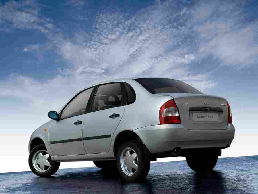 LADA Kalina Sedan 3430 19 Car A4 Photo Print