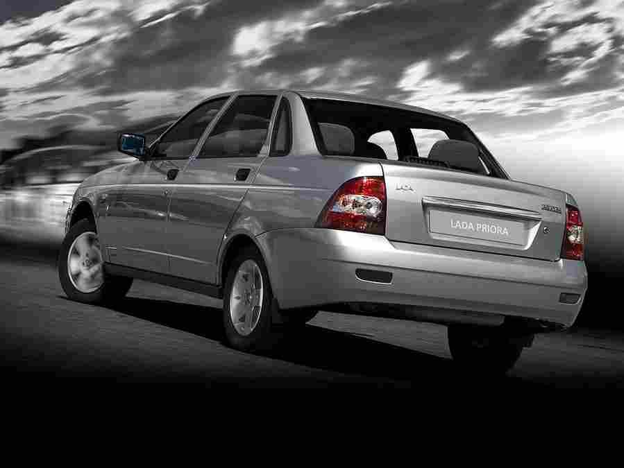 LADA Priora 3836 13 Car A4 Photo Print