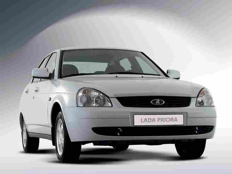 LADA Priora 3836 16 Car A4 Photo Print