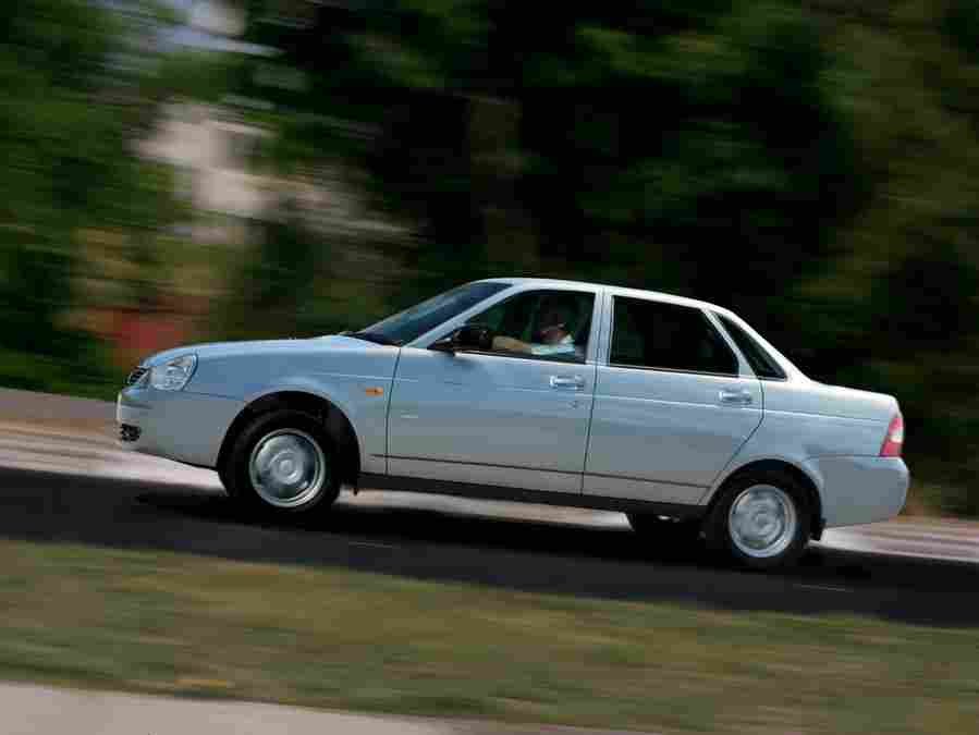 LADA Priora 3836 19 Car A4 Photo Print