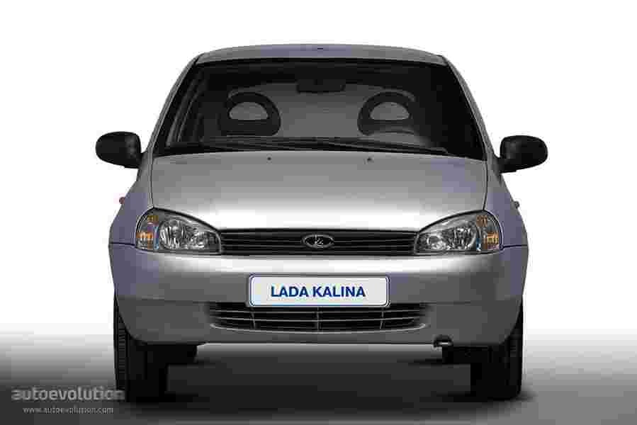 LADAKalinaHatchback 3431 4 Car A4 Photo Print