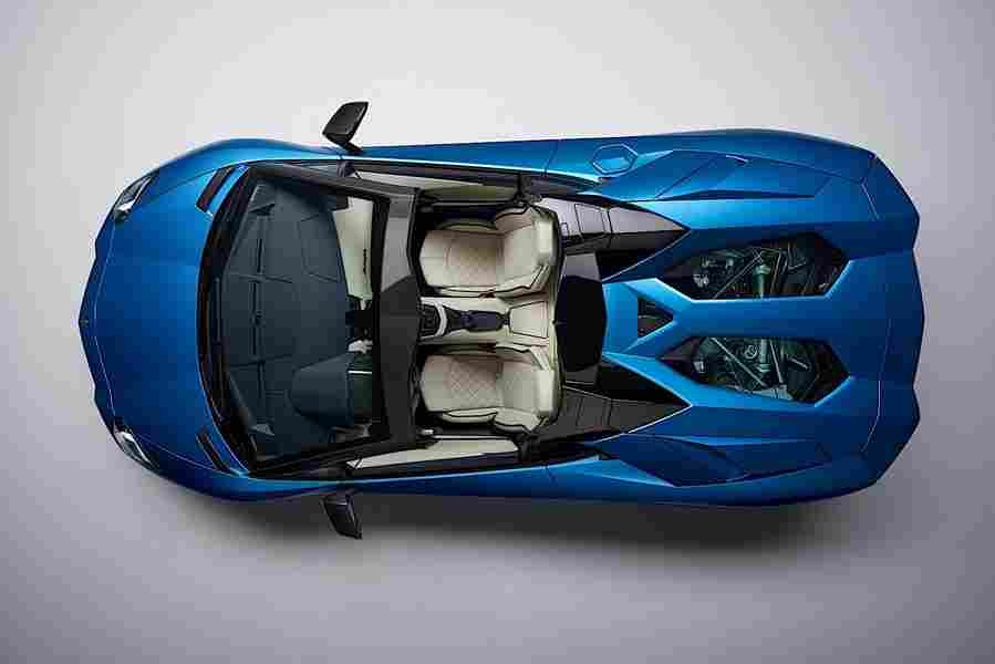 LAMBORGHINI Aventador S Roadster 6108 11 Car A4 Photo Print