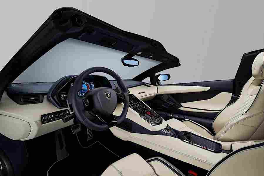 LAMBORGHINI Aventador S Roadster 6108 2 Car A4 Photo Print