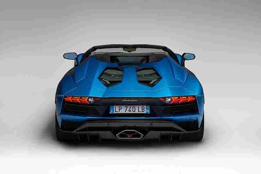 LAMBORGHINI Aventador S Roadster 6108 4 Car A4 Photo Print