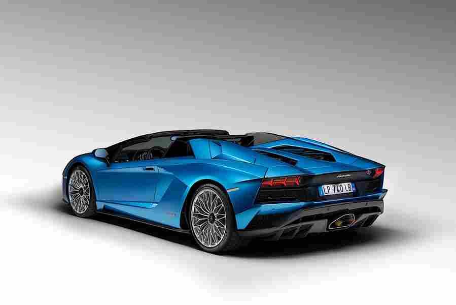 LAMBORGHINI Aventador S Roadster 6108 5 Car A4 Photo Print