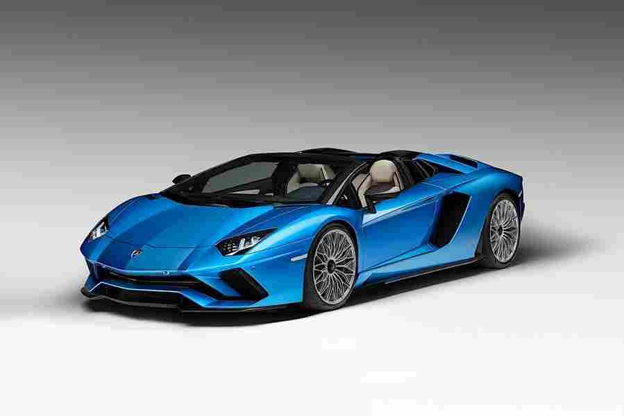 LAMBORGHINI Aventador S Roadster 6108 7 Car A4 Photo Print