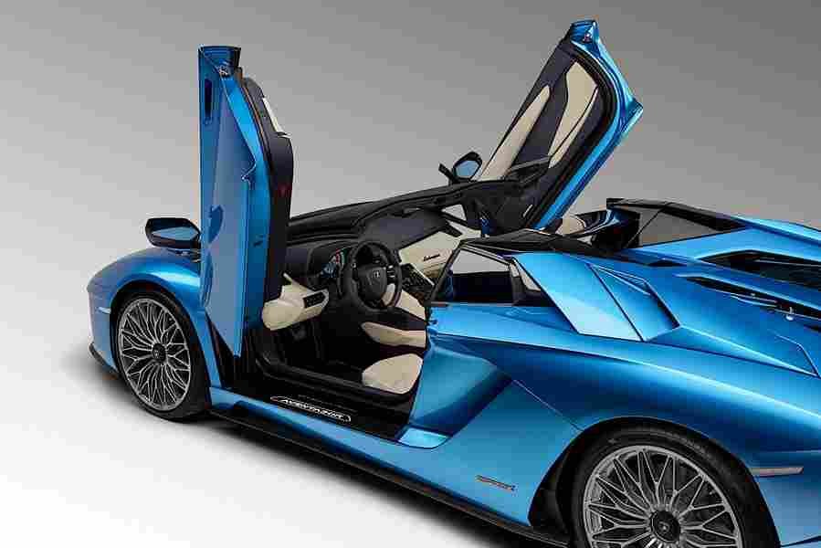 LAMBORGHINI Aventador S Roadster 6108 9 Car A4 Photo Print