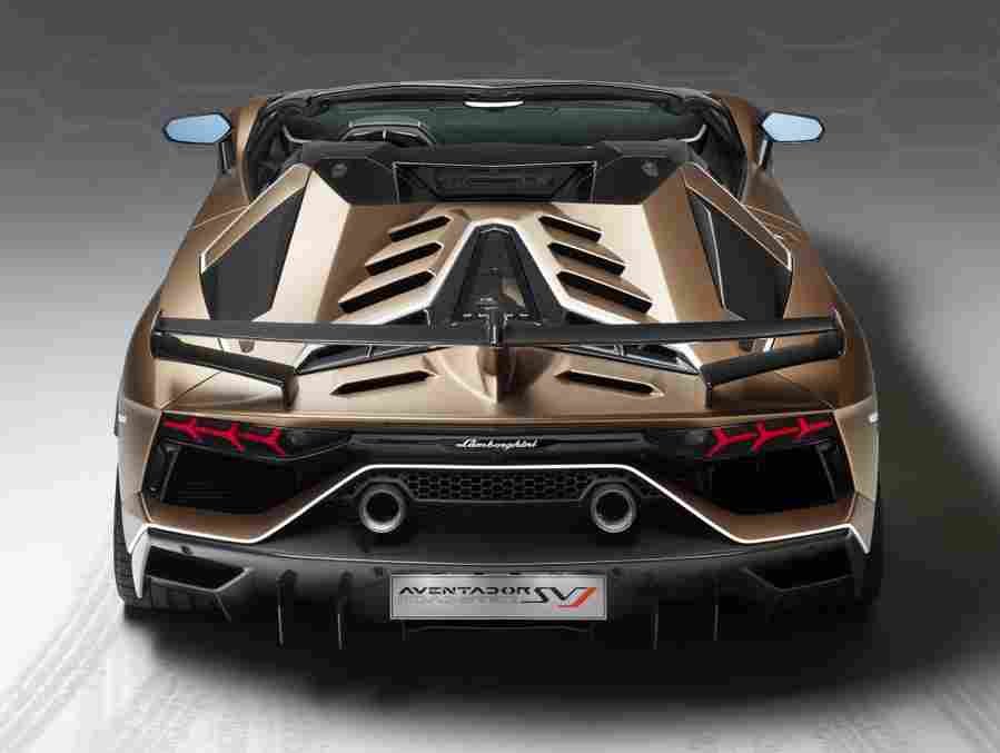 LAMBORGHINI Aventador SVJ Roadster 6536 15 Car A4 Photo Print