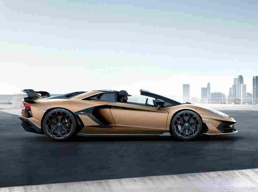 LAMBORGHINI Aventador SVJ Roadster 6536 16 Car A4 Photo Print